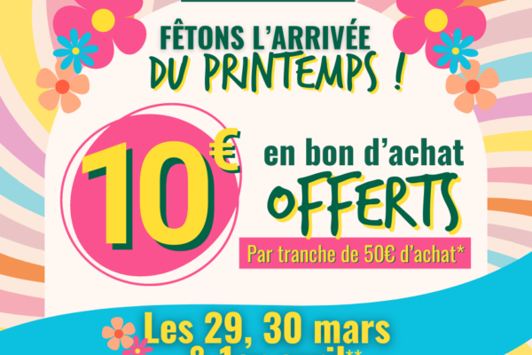 Lancement de saison – BON D&rsquo;ACHAT