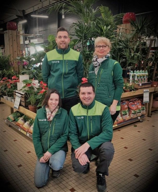 L'équipe de Gamm Vert Cholet