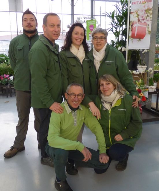 L'équipe de Gamm Vert Luçon