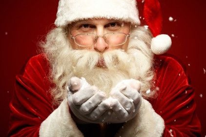 Photo avec le Père Noël