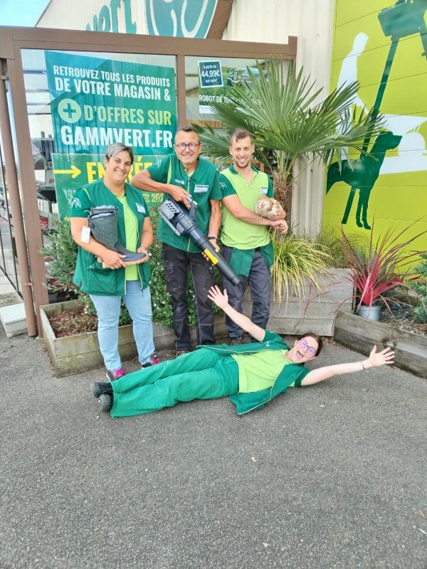 L'équipe de Gamm Vert Les Achards