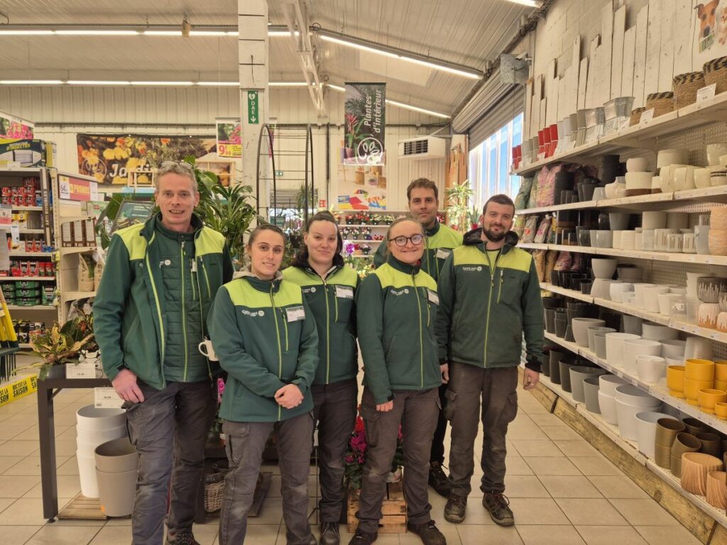 L'équipe de Gamm Vert Treillières